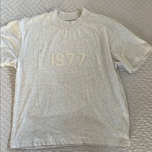Essentials Heather Gray 1977 T-Shirt